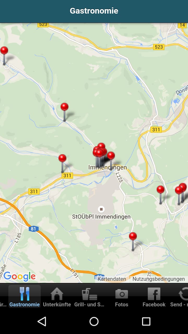 Immendingen – Screenshot Android