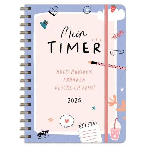 Kalender 2025 Mein Timer – Aufschreiben